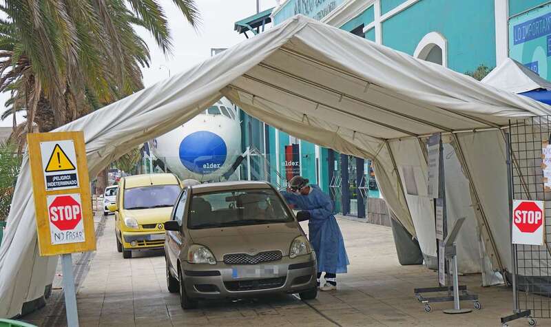 Prueba de Covid-19/Acfi Press.